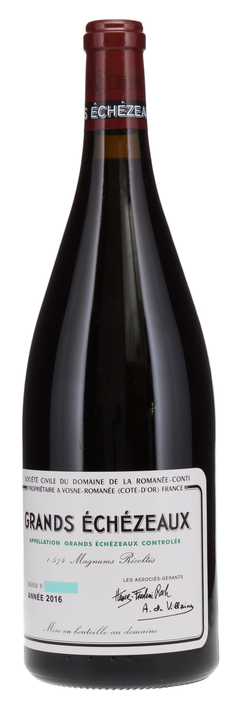 2016 Domaine de la Romanee-Conti Grands-Echezeaux