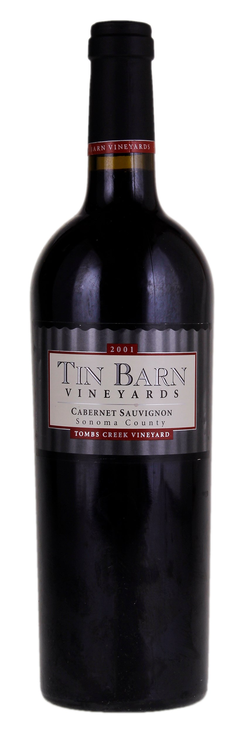 2001 Tin Barn Vineyards Red Wine Cabernet Sauvignon Winebid