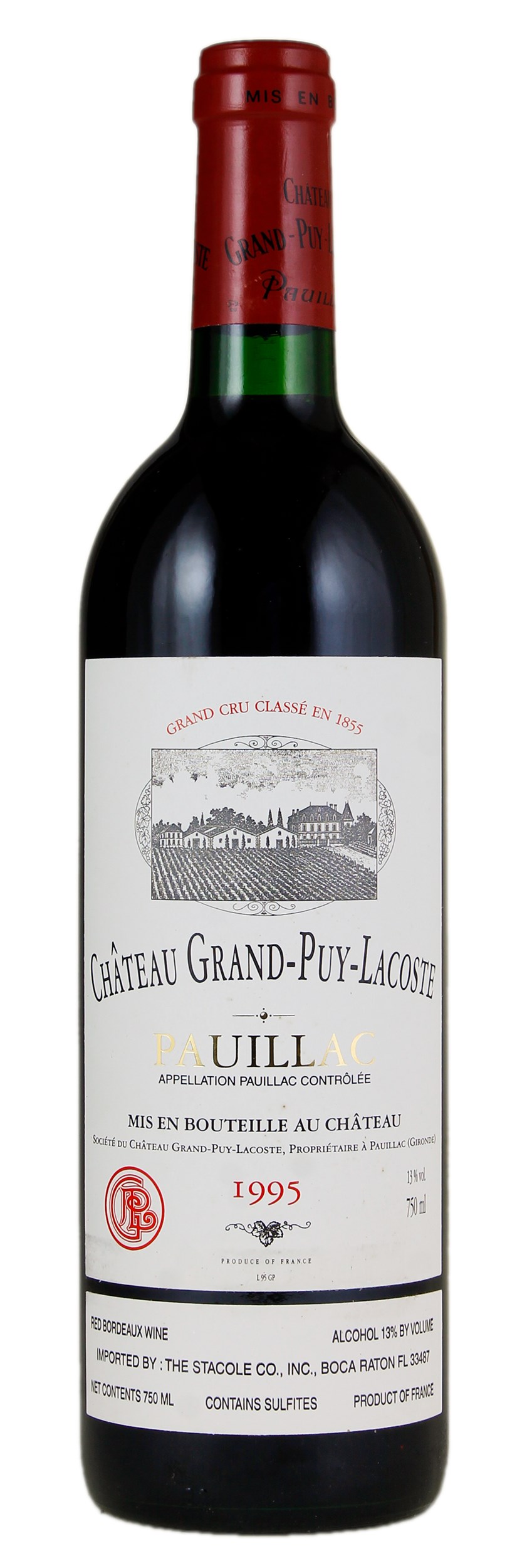 Château Grand-Puy-Lacoste Red Wine, Bordeaux Blends (Claret), 5eme Cru | WineBid | Wine for Sale