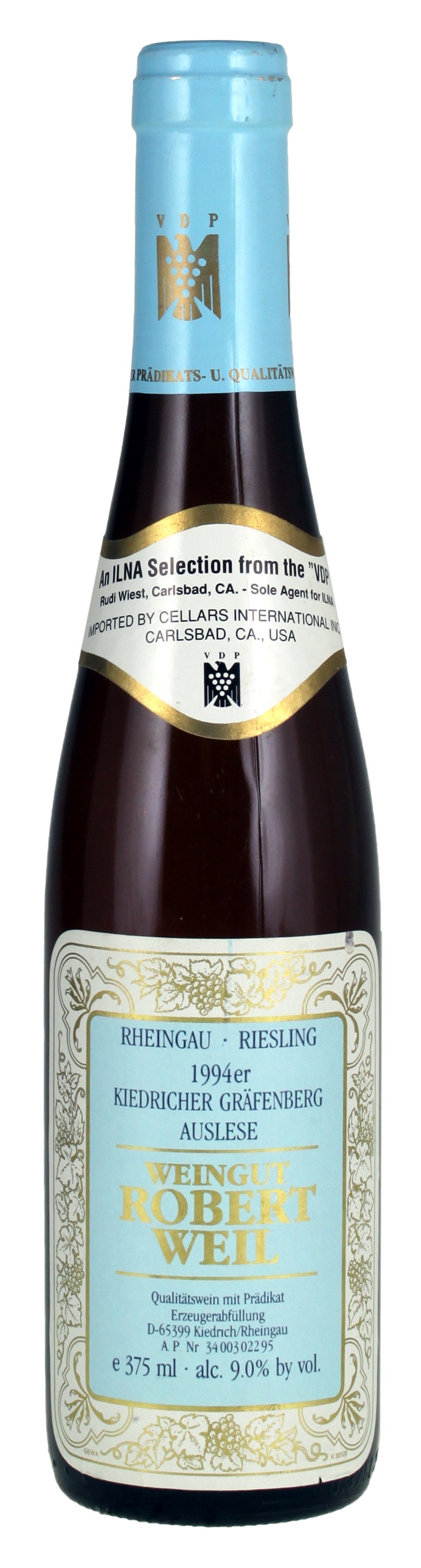 1994 Robert Weil White Wine Riesling Auslese Winebid