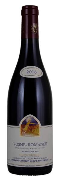 2016 Domaine Georges Mugneret (Mugneret-Gibourg) Vosne-Romanee, 750ml