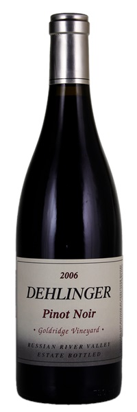 2006 Dehlinger Goldridge Vineyard Pinot Noir, 750ml