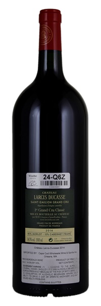 2014 Château Larcis-Ducasse, 1.5ltr