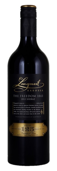 2013 Langmeil The 1843 Freedom Shiraz (Screwcap), 750ml