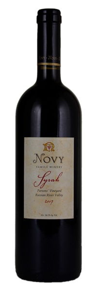 2007 Novy Parsons' Vineyard Syrah, 750ml