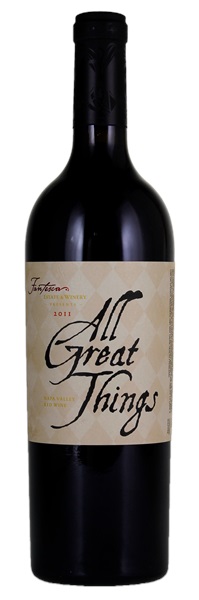 2011 Fantesca Estate & Winery All Great Things 'Honor', 750ml