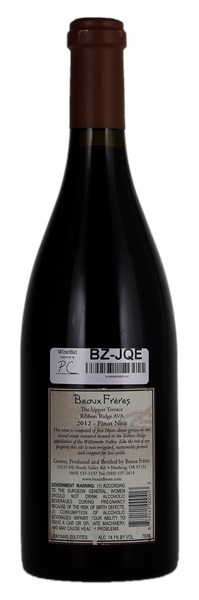 2012 Beaux Freres The Upper Terrace Pinot Noir, 750ml
