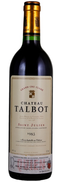 1983 Château Talbot, 750ml