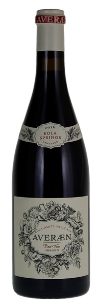 2016 Averaen Eola Springs Vineyard Pinot Noir, 750ml