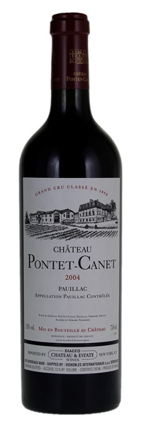 2004 Château Pontet-Canet, 750ml