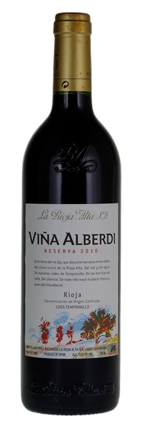 2010 La Rioja Alta Vina Alberdi Reserva, 750ml