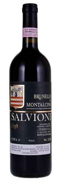 1999 Cerbaiola (Salvioni) Brunello di Montalcino, 750ml