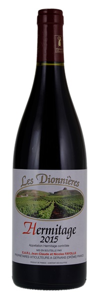 2015 Fayolle Hermitage Les Dionnieres, 750ml
