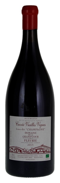 2015 Domaine De La Grand Cour (Jean-Louis Dutraive) Fleurie Lieu-dit Champagne Cuvee Vieilles Vignes, 1.5ltr