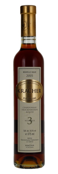 2001 Alois Kracher Chardonnay Trockenbeerenauslese Nouvelle Vague #3, 375ml