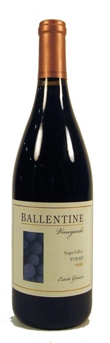 1999 Ballentine Vineyards Estate Syrah, 750ml