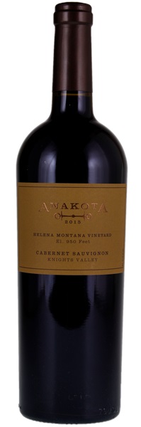 2015 Anakota Helena Montana Vineyard Cabernet Sauvignon, 750ml