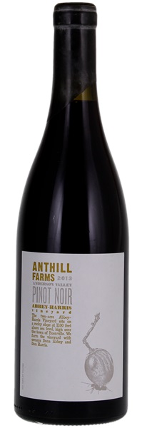 2013 Anthill Farms Abbey Harris Vineyard Pinot Noir, 750ml