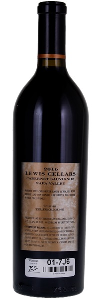 2016 Lewis Cellars Cabernet Sauvignon, 750ml
