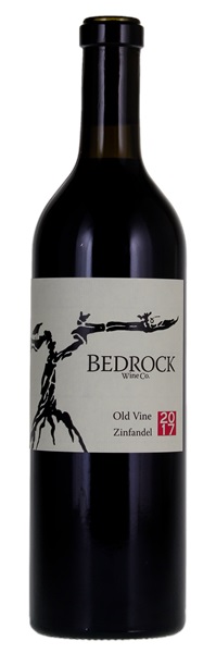 2017 Bedrock Wine Company California Old Vine Zinfandel, 750ml