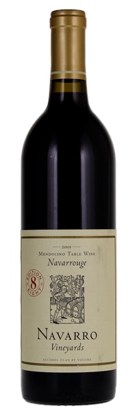 2001 Navarro Vineyards Navarrouge, 750ml