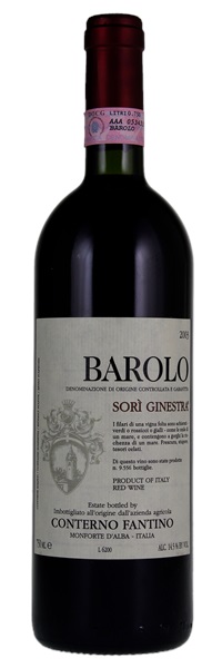 2003 Conterno Fantino Barolo Sori Ginestra, 750ml