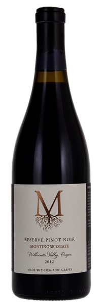 2012 Montinore Estate Reserve Pinot Noir, 750ml