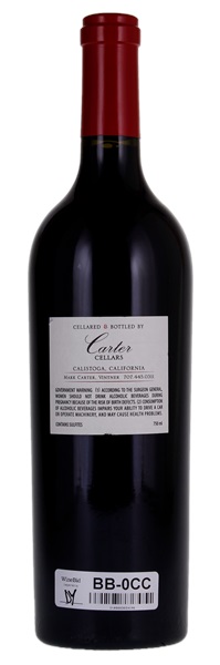 2015 Carter Cellars Fortuna Vineyard Cabernet Sauvignon, 750ml