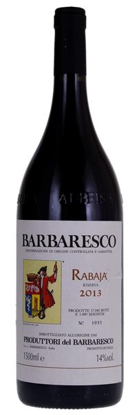 2013 Produttori del Barbaresco Barbaresco Rabaja Riserva, 1.5ltr