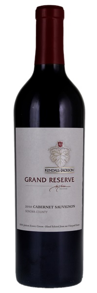 2010 Kendall-Jackson Grand Reserve Cabernet Sauvignon, 750ml