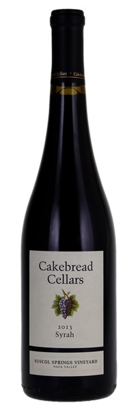 2013 Cakebread Suscol Springs Vineyard Syrah, 750ml
