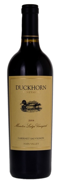 2014 Duckhorn Vineyards Monitor Ledge Vineyard Cabernet Sauvignon, 750ml