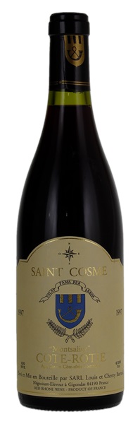1997 Chateau Saint Cosme Cote Rotie Montsalier, 750ml