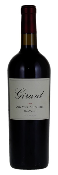 2006 Girard Old Vine Zinfandel, 750ml