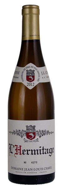 2012 Jean-Louis Chave Hermitage Blanc, 750ml