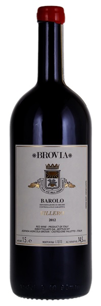 2012 Brovia Barolo Villero, 1.5ltr