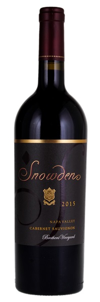 2015 Snowden Brothers Vineyard Cabernet Sauvignon, 750ml