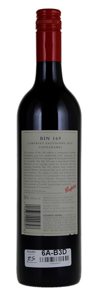 2010 Penfolds Bin 169 Cabernet Sauvignon (Screwcap), 750ml