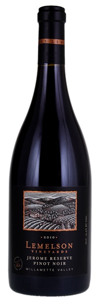 2010 Lemelson Vineyards Jerome Reserve Pinot Noir, 750ml