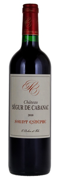 2010 Château Segur De Cabanac, 750ml