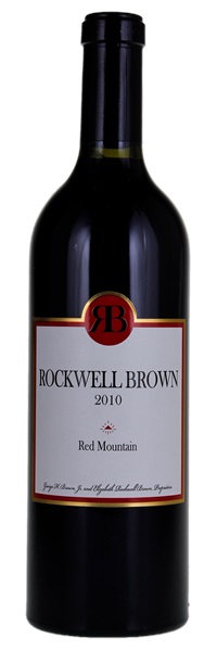 2010 Rockwell Brown Red Mountain, 750ml