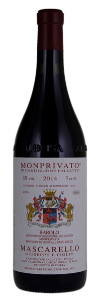 2014 Giuseppe E Figlio (Mauro) Mascarello Barolo Monprivato, 750ml