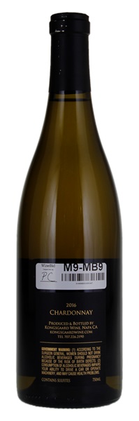2016 Kongsgaard Chardonnay, 750ml