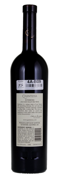 2016 Quintessa, 750ml