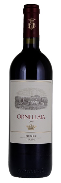 2016 Tenuta Dell'Ornellaia Ornellaia, 750ml