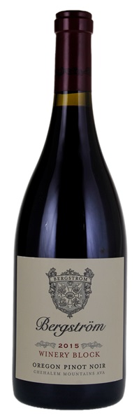 2015 Bergstrom Winery Winery Block Pinot Noir, 750ml