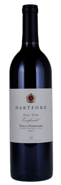 2017 Hartford Family Wines Dina's Vineyard Old Vine Zinfandel, 750ml