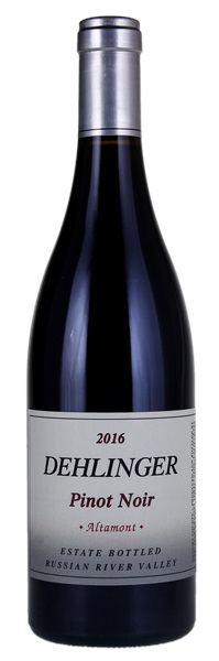 2016 Dehlinger Altamont Pinot Noir, 750ml