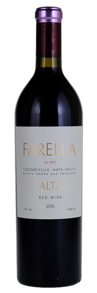 2015 Farella Alta, 750ml
