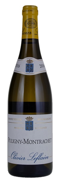 2016 Olivier Leflaive Puligny Montrachet, 750ml